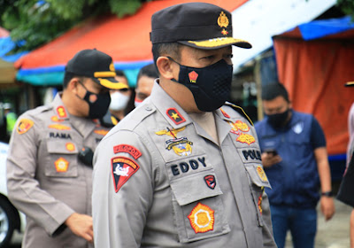 Wakapolda Jabar Cek Pengamanan TPS Pelaksanaan Pilkada Serentak 2020 di Kabupaten Karawan