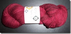 Plucky Knitter - single ply merino - barndoor