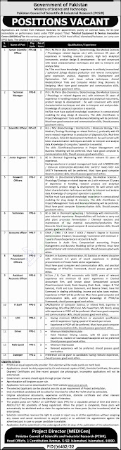 Ministry of Science and Technology Jobs 2023 |Online Apply