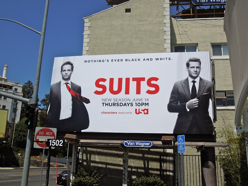 Suits season 2 billboard