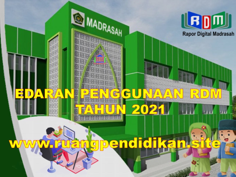 Edaran Aplikasi RDM Tahun 2021