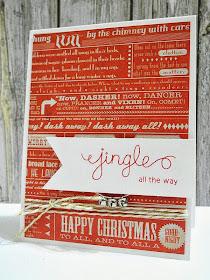 Jingle all the way holiday card by Jennifer Ingle for Newton's Nook Designs