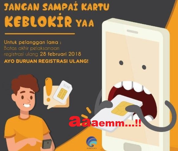 Kenapa Harus Regestrasi Kartu Prabayar Dengan Nomor Kk & Nik..!!