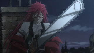 黒執事アニメ 死神 グレル・サトクリフ CV.福山潤 Black Butler Grim Reaper Grelle Sutcliff