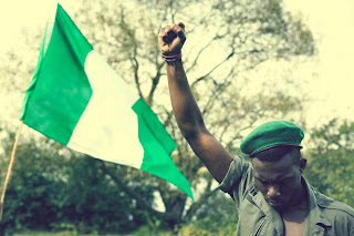 Nigerian Boy/Man Salute