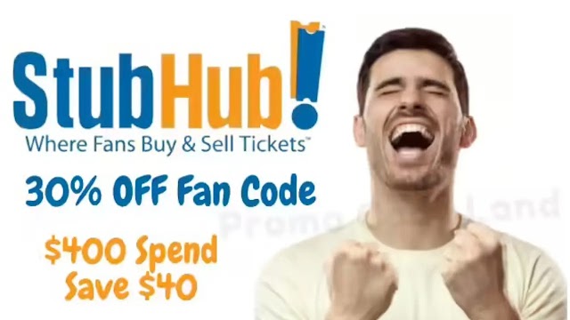 Stubhub Fan Code - 30% Off w/2022 Coupon