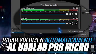 bajar volumen automaticamente