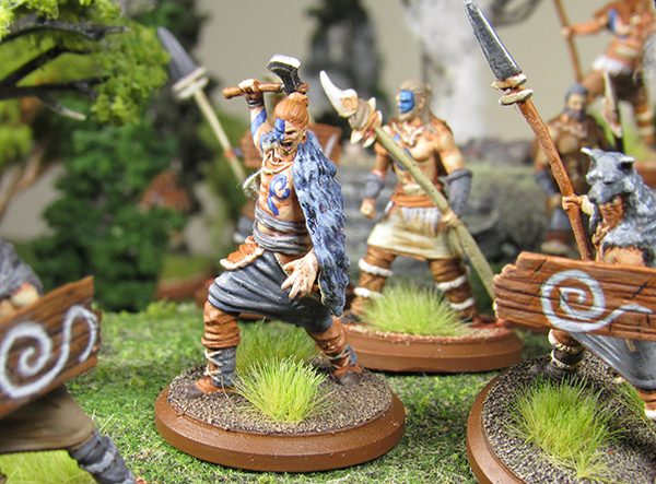 Happy Gorilla Game Studios: Chronicles - Fantasy Miniature Strategy - Forest Tribes Warriors 