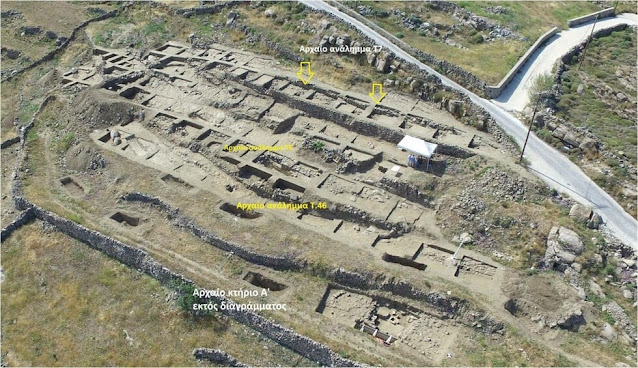 Θέση Διακόφτης. Προϊστορικός οικισμός της Πρωτοκυκλαδικής ΙΙ Περιόδου.