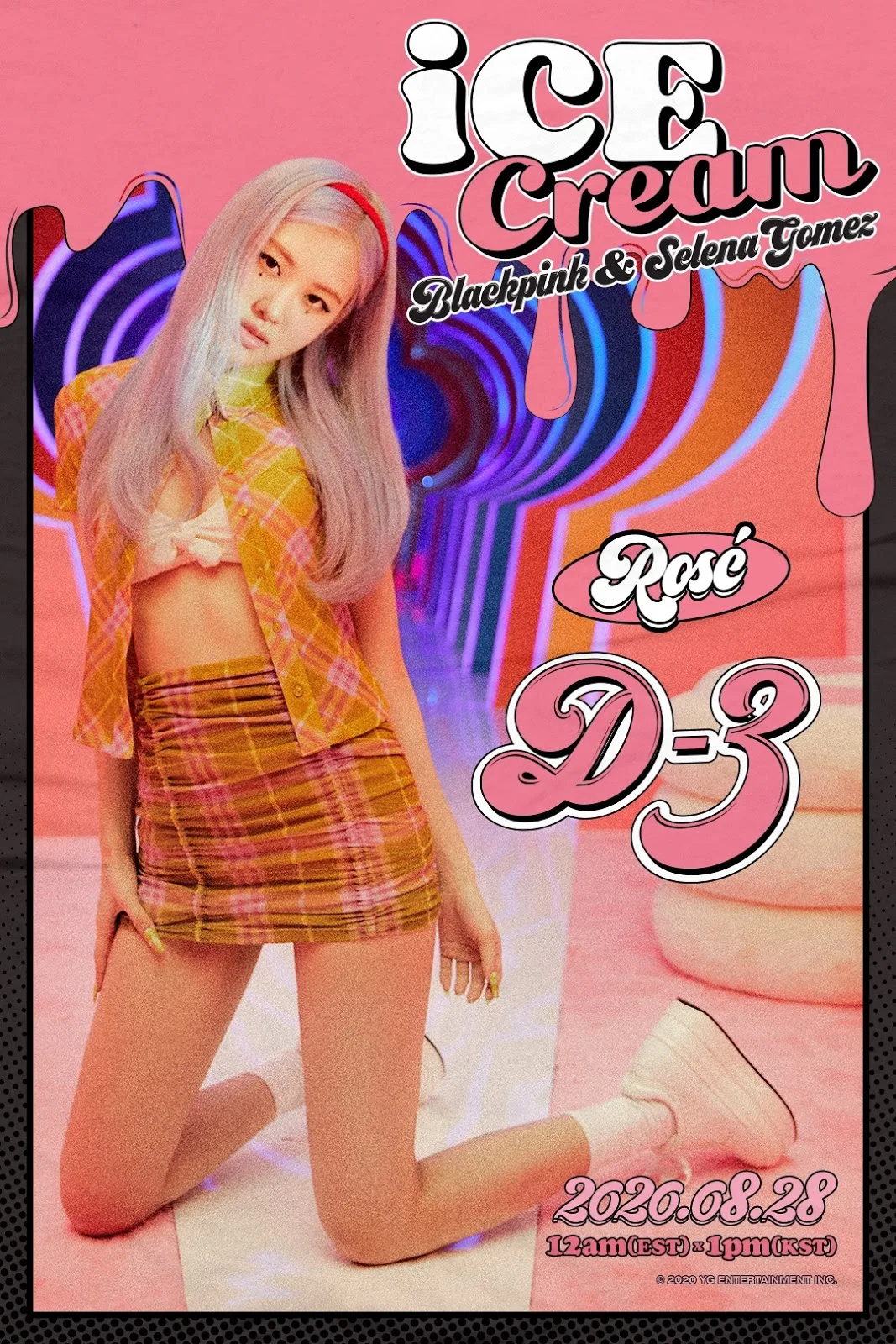 BLACKPINK ICE CREAM POSTERS