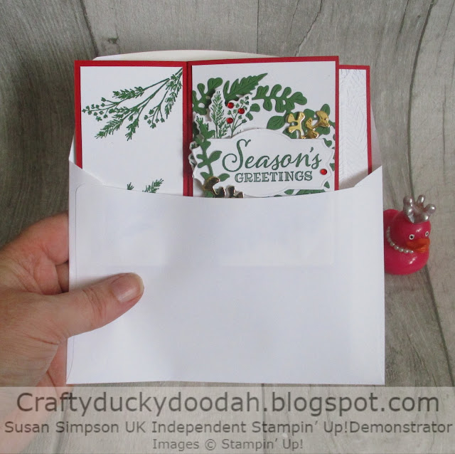 Craftyduckydoodah, Stampin' Up!, Nature's Prints, Technique Tuesday Blog Hop, Fancy Folds,