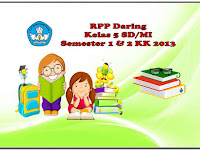 RPP Daring Kelas 5 Semester 1 dan 2 KK 2013