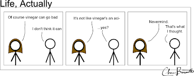 Vinegar is not an acid?