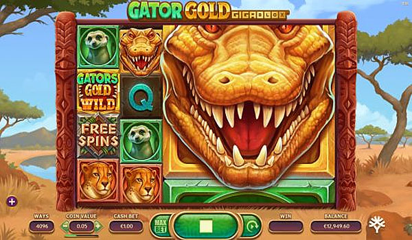 Main Gratis Slot Indonesia - Gator Gold Gigablox Yggdrasil