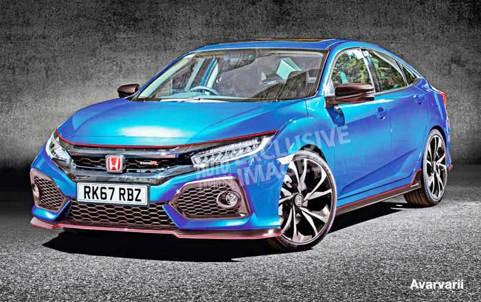 The New 2017 Honda Civic Type R horsepower 340bhp