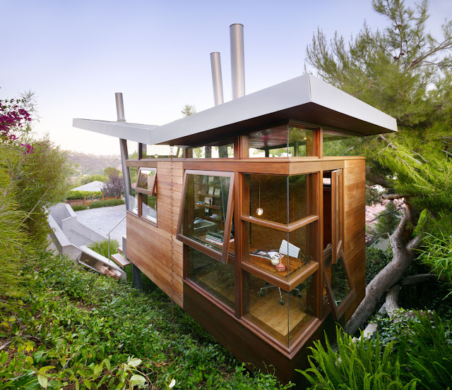 Beautiful modern treehouse design, Los Angeles, California