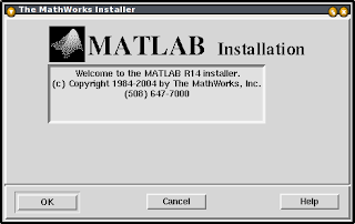 Figura que muestra el instalador de Matlab 7 R14
