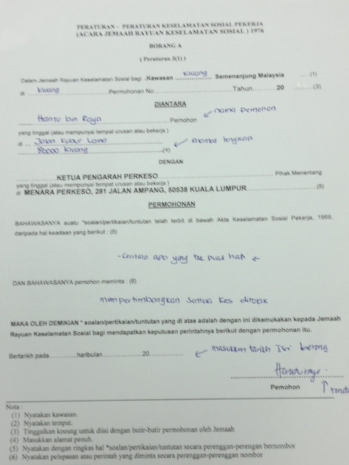 Contoh Surat Rasmi Beserta Lampiran - Surasmi E