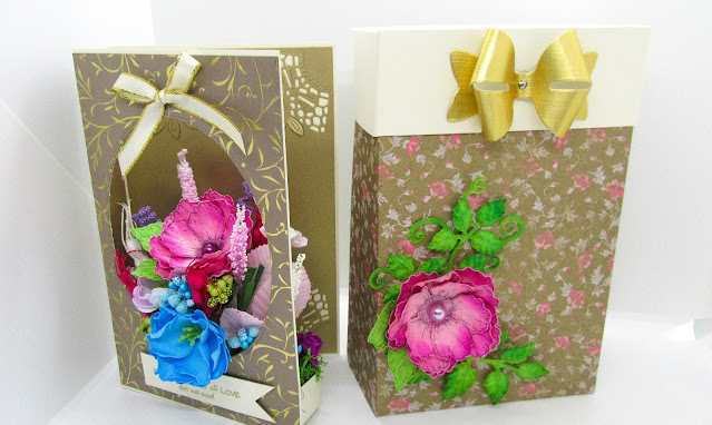 3d flower card tutorial