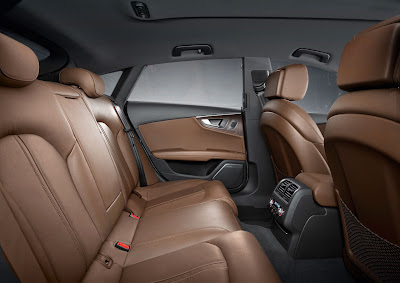 2011 Audi A7 Sportback Rear Seats View