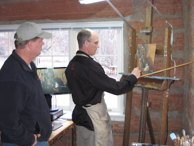 Dennis Farris is the Zion National Park artist in Residence during February 2010