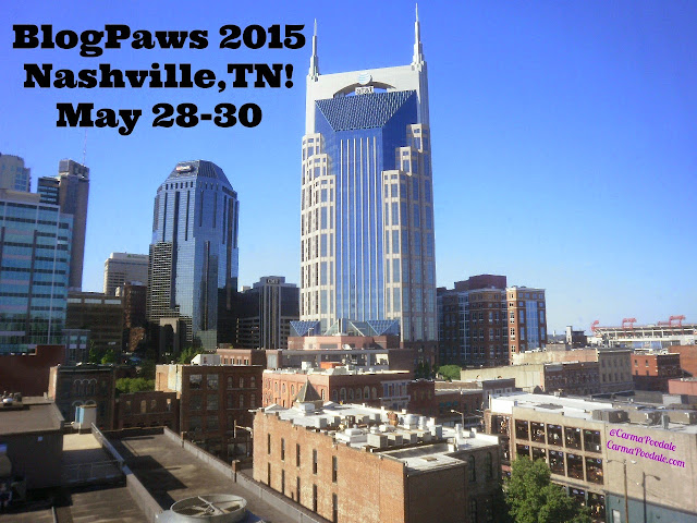 Blogpaws bloggers will be in Nashville Tenn. 