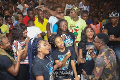 Hysteria as Skuki&Friends tour of Nigerian Universities Ends in Imo State Uni. w