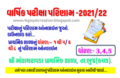 SCE ઓનલાઈન રીઝલ્ટ