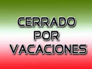 Cerrado por vacaciones