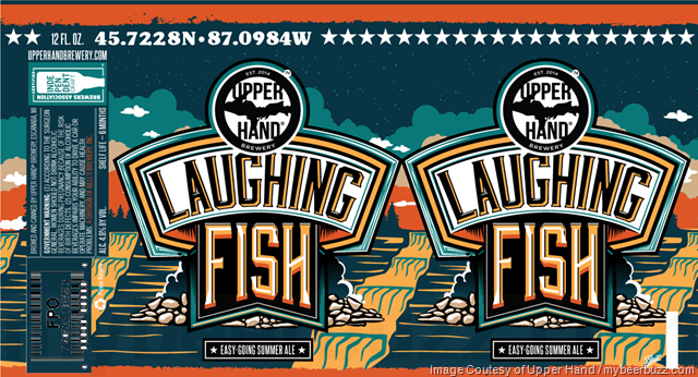 Upper Hand Updating Laughing Fish, Escabana Black, Yooper & UPA Cans