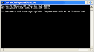 hide file dan folder dengan cmd hide file dan folder dengan cmd