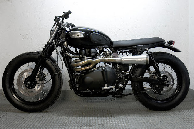 CRD's Triumph Scrambler | custom Triumph Scrambler | Cafe racer Dreams | Triumph Bonneville Scrambler | Triumph Bonneville - "Night Trck"