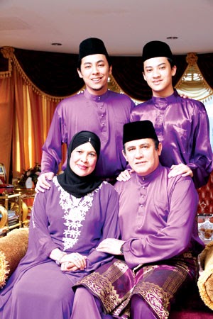 Keluarga Datuk Yusof Haslam & Datin Fatimah Ismail