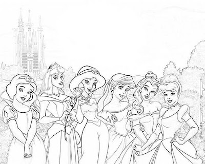 Princesas Disney juntas