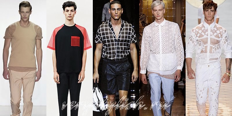 Spring Summer 2015 Men's Shirts And T-Shirts Fashion Trends