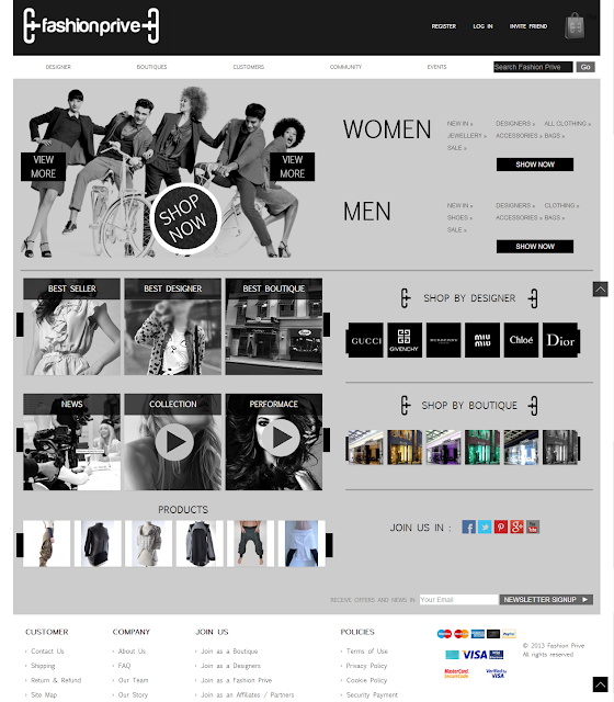 ecommerce website design