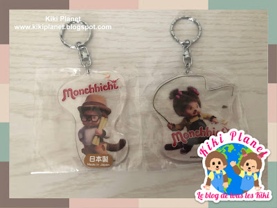 kiki Monchhichi tribu porte clés saule hanaé