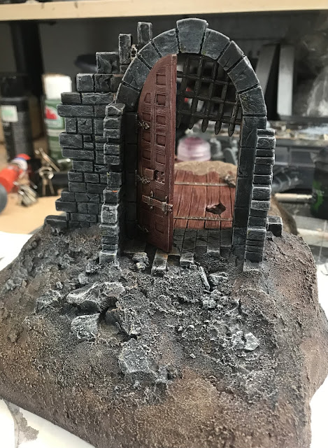 How to make drawbridge ruins terrain