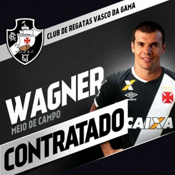 Meio campo Wagner é anunciado como mais um reforço do Vasco