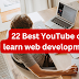 22 Best YouTube channels to learn web development for FREE.