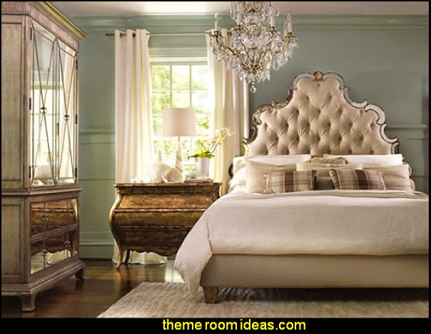 Tufted Bed old hollywood bedroom decorating hollywood glam bedroom movie star bedroom