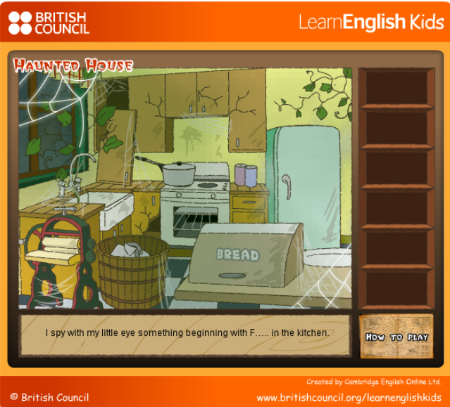 http://learnenglishkids.britishcouncil.org/en/fun-games/haunted-house