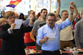 Acto por el Día de la II República celebrado por los socialistas de Barakaldo