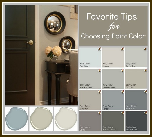 wall decor ideas to make Choosing the Perfect Paint Color | 524 x 474