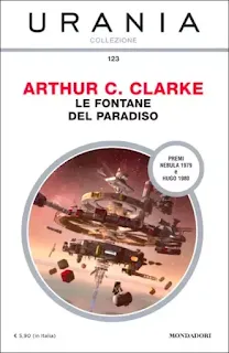 La copertina di Le fontane del paradiso - Urania Collezione 123