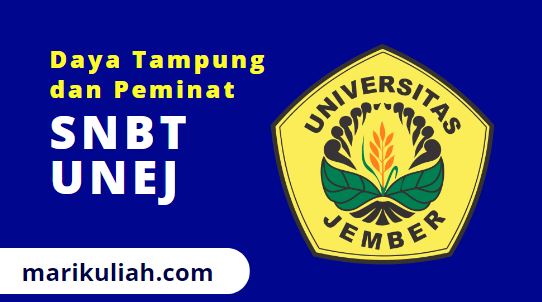 Daya Tampung dan Peminat SNBT UNEJ