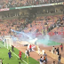Angry fans invade Abuja Stadium as Nigeria fail to qualify for 2022 World Cup