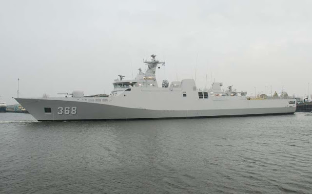 KRI Frans Kaisiepo – 368 Mendapat Predikat “The Most Impresice Ship”