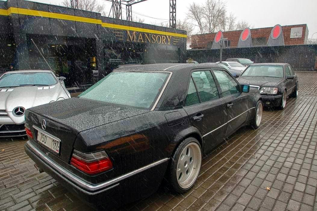 MercedesBenz Tuning Blog W124 E500 on KESKIN MAE RIMS