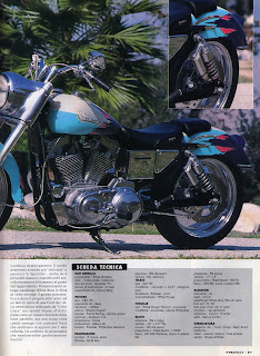 sportster custom on freeway magazine italia n 2 year 1994 pag 4